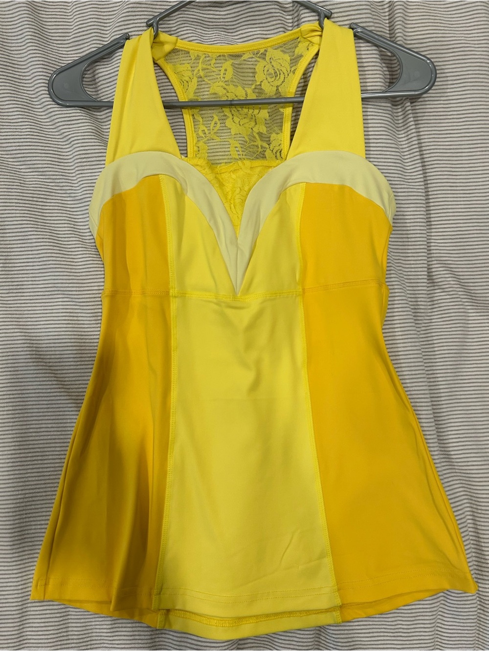 Yellow Belle inspired Crowned athletics